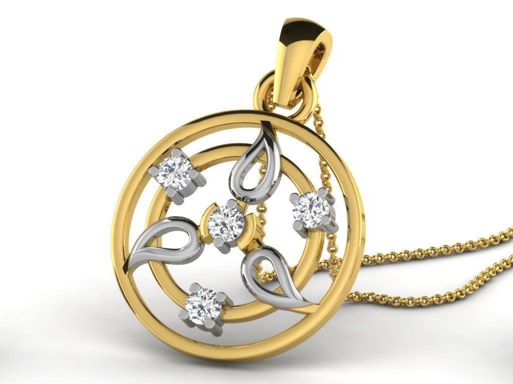2000 RING EARRINGS PENDANT 3DM RENDER MODEL 3D Model Collection_120