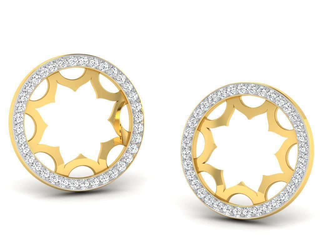 2000 RING EARRINGS PENDANT 3DM RENDER MODEL 3D Model Collection_8