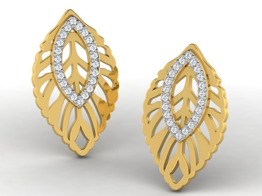 2000 RING EARRINGS PENDANT 3DM RENDER MODEL 3D Model Collection_16
