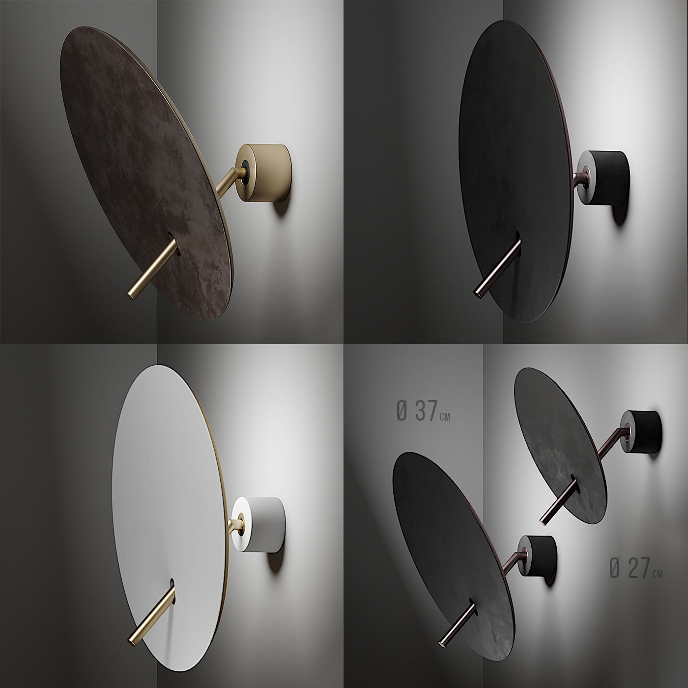 iConeluce Lua Wall Sconce 3D model_7