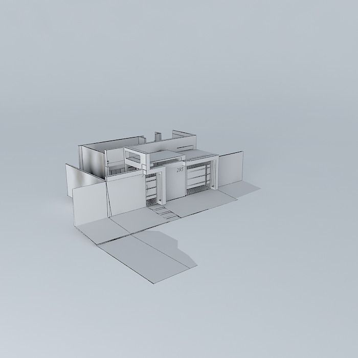 Murro House  Free 3D model_3