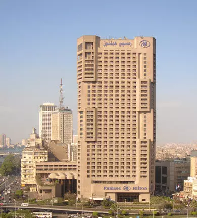 Hilton Ramses Hotel in Cairo Egypt  3D model_0