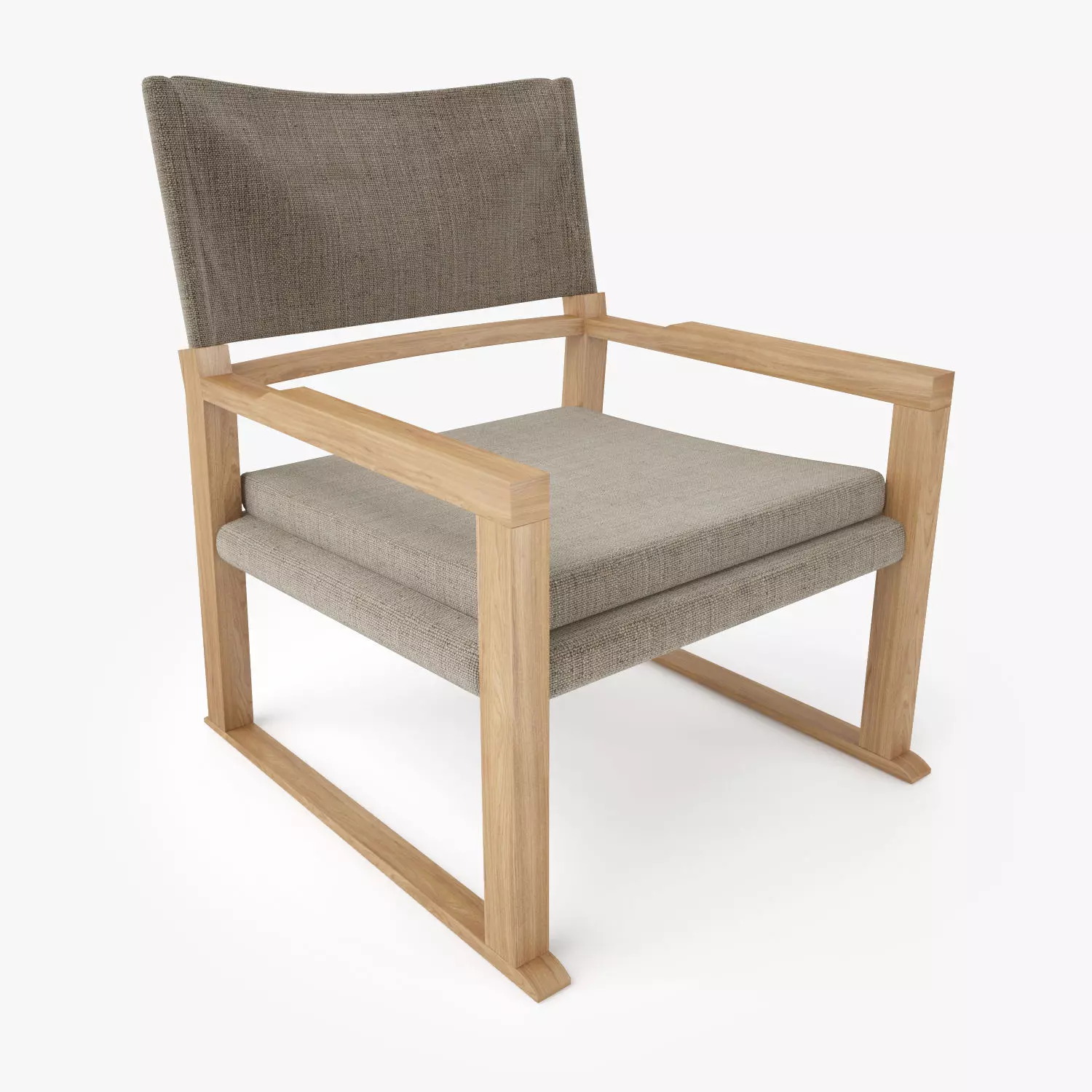 Lurin Armchair 3D Model 3D model_0
