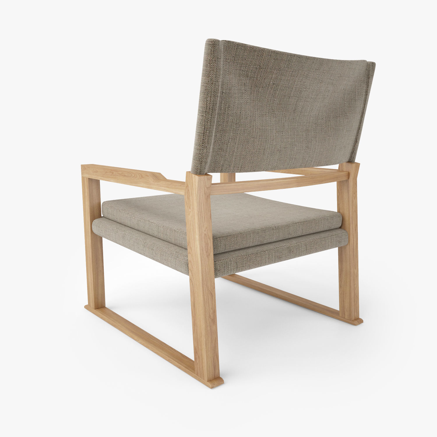 Lurin Armchair 3D Model 3D model_2