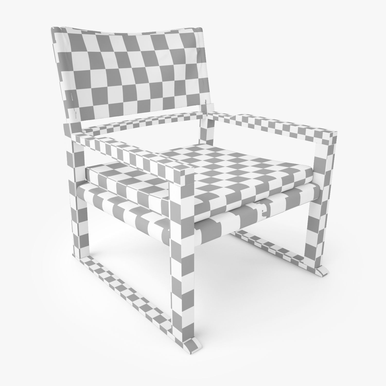 Lurin Armchair 3D Model 3D model_3