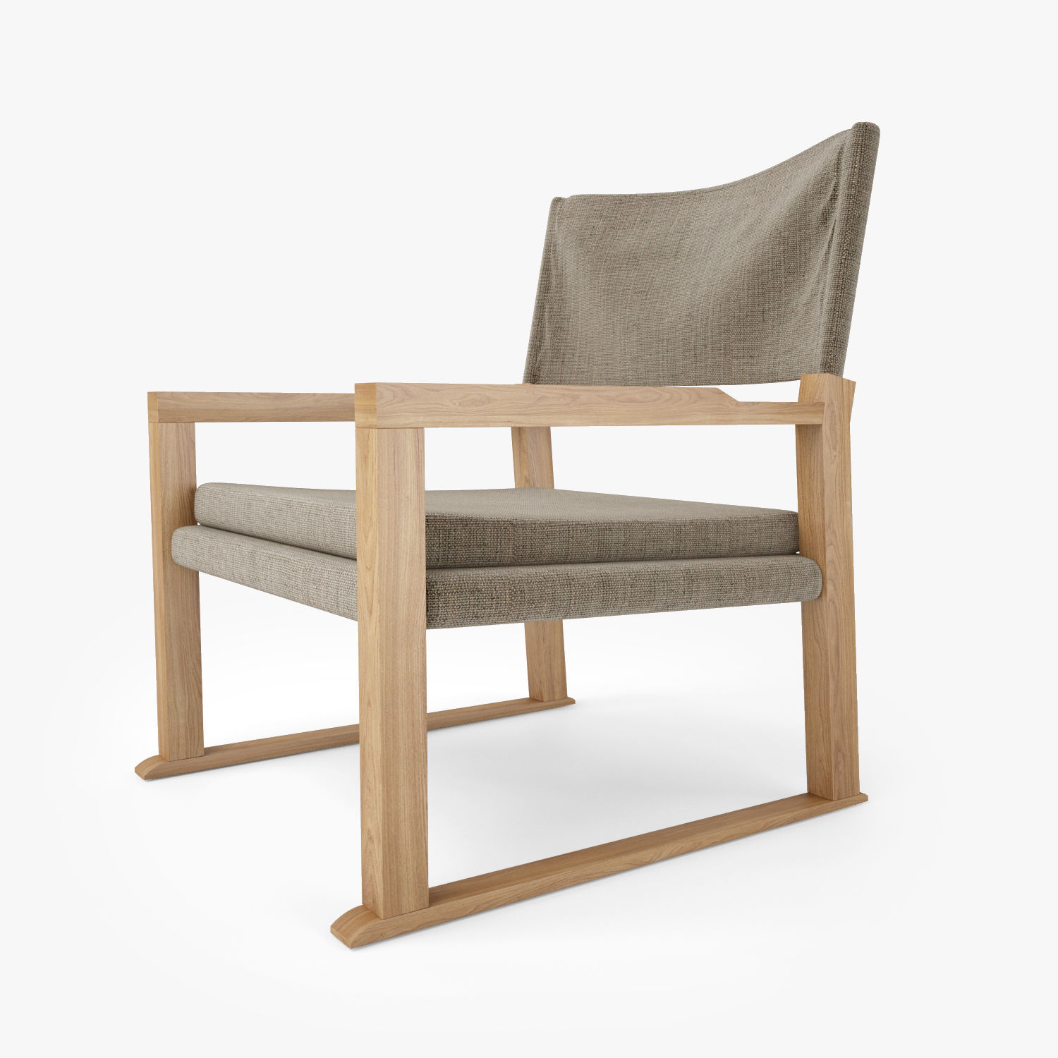 Lurin Armchair 3D Model 3D model_1