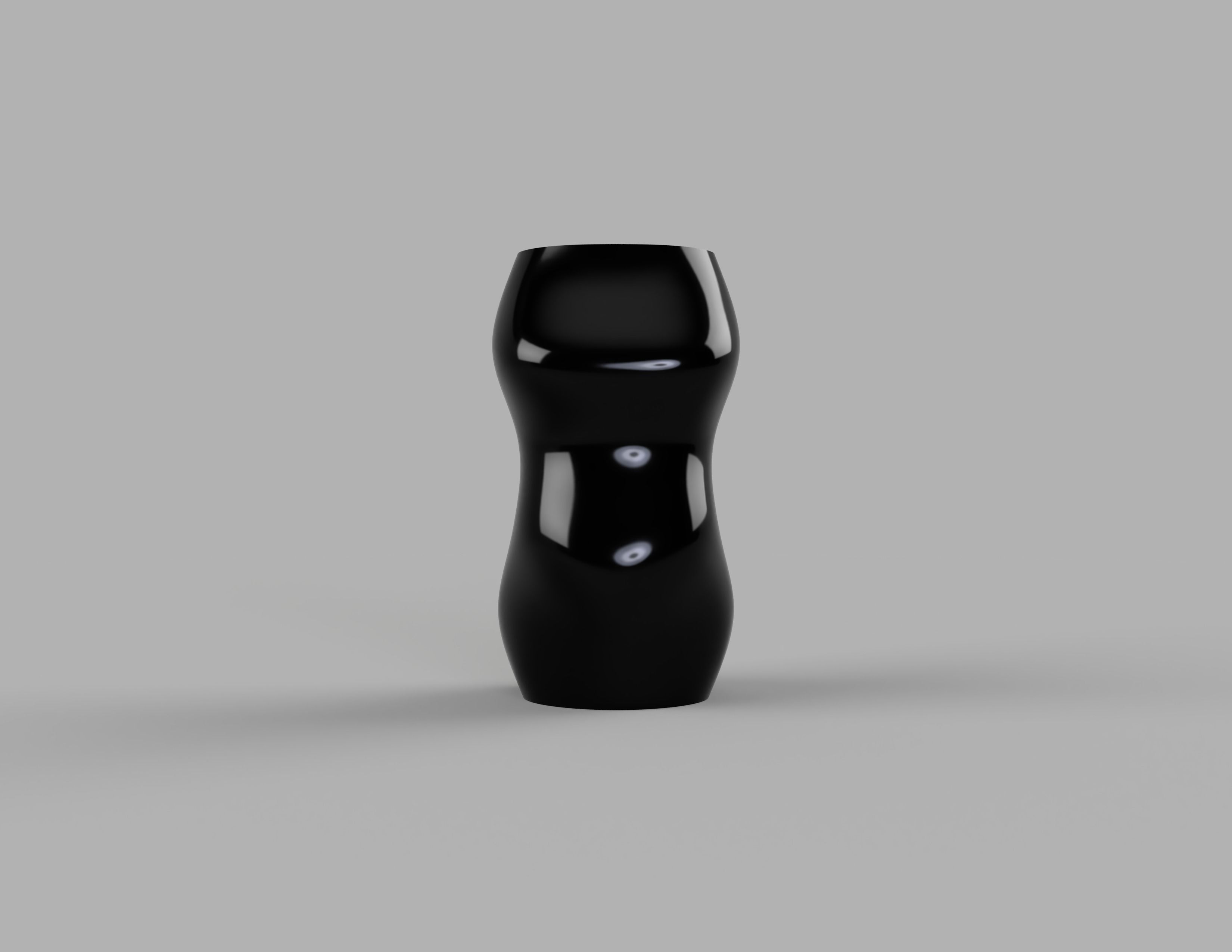 Pregnant vase - homage to beautiful women 3D print model_4