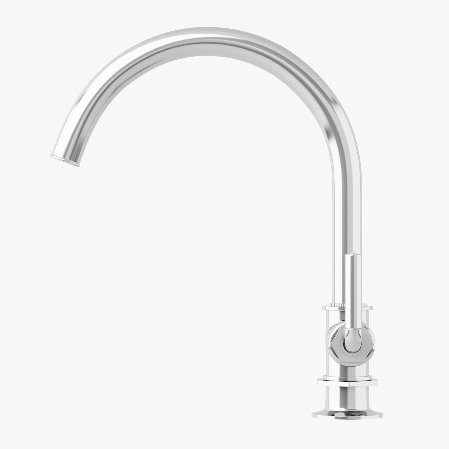 Waterworks Henry Kitchen Faucet 3D model_1