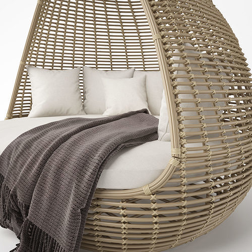 Restoration Hardware Nevis Daybed 3D model 6