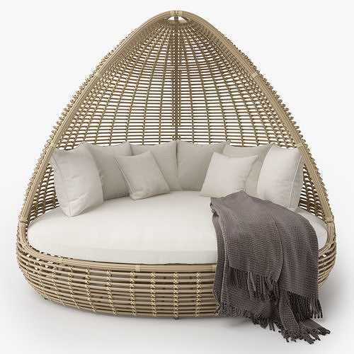 Restoration Hardware Nevis Daybed 3D model 2