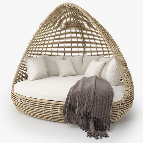 Restoration Hardware Nevis Daybed 3D model 3