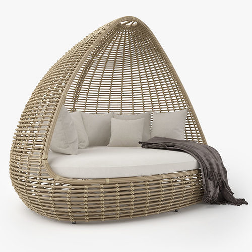 Restoration Hardware Nevis Daybed 3D model 5