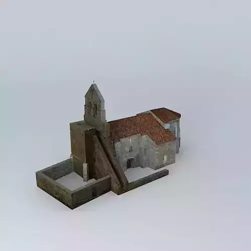Romanian Church of Santa Maria de Retortillo Free 3D model