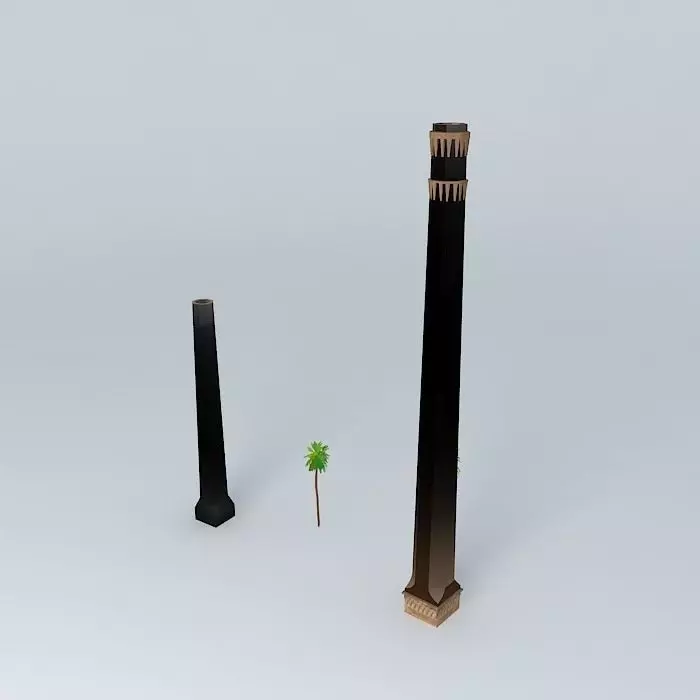 2 fireplaces. VALENCIA Free 3D model