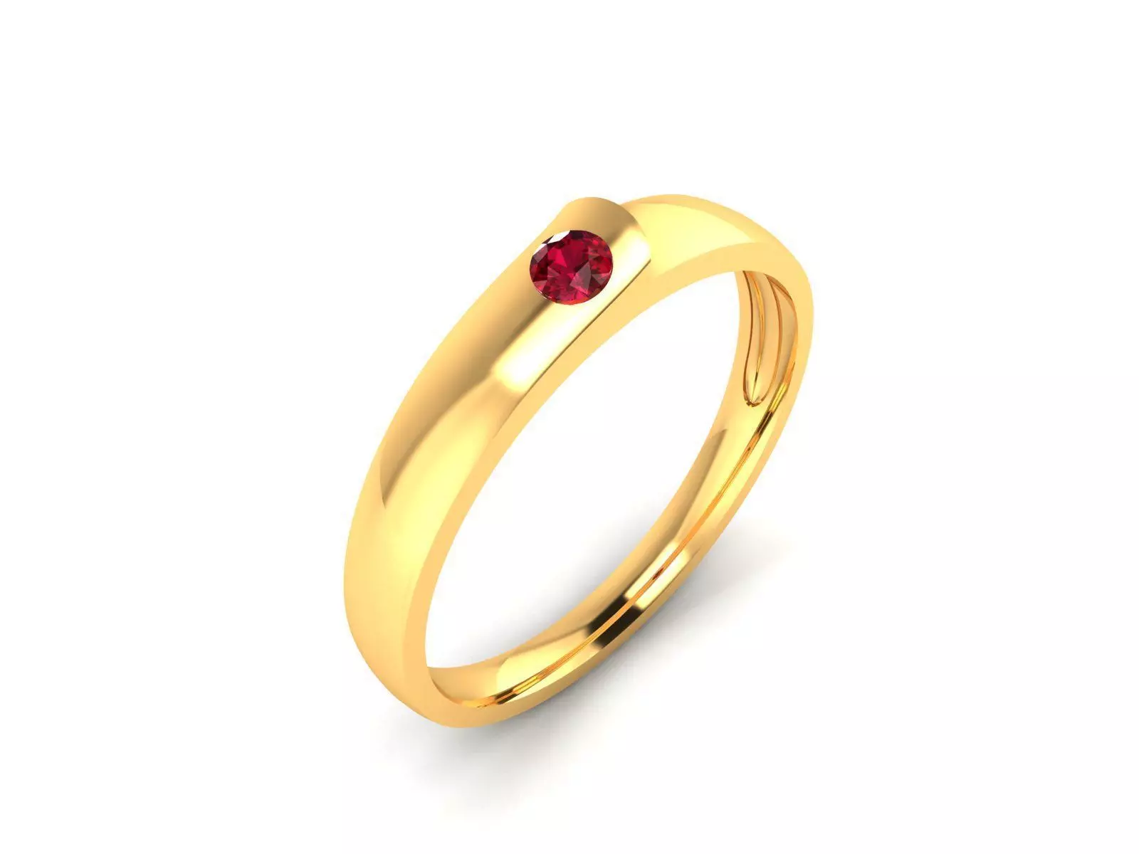 Women Band Ring 3dm render detail 3D print model_0