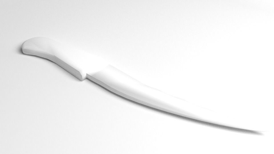Grapefruit Knife 3D model_3