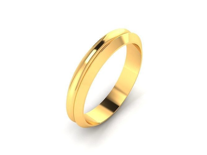 Women Band Ring 3dm render detail 3D print model