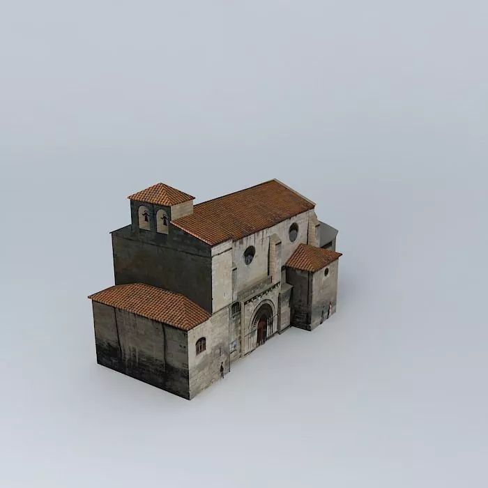 Antigua St. Nicholas Church. Free 3D model