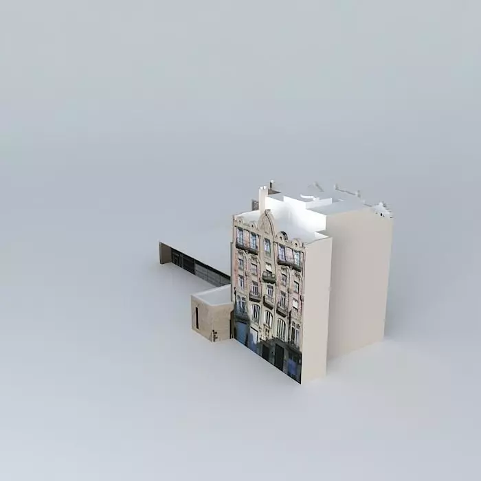 Modern building free 3D model | CGTrader