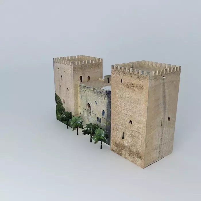 The Alcázar of Constables Free 3D model