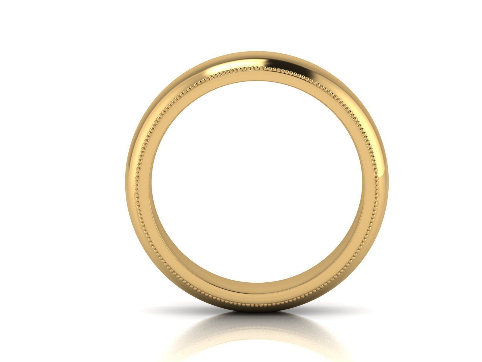 Women Band Ring 3dm render detail 3D print model_5