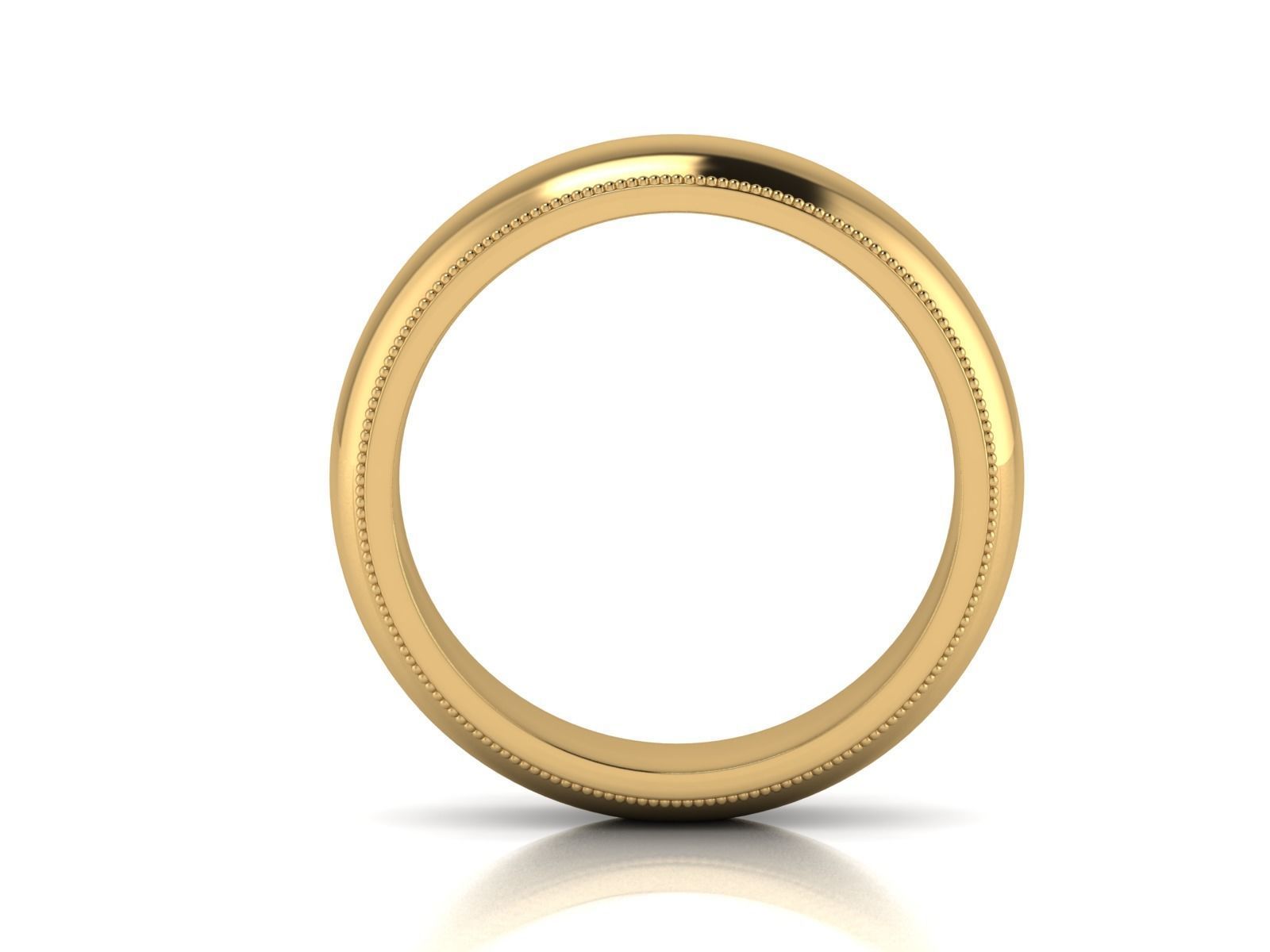 Women Band Ring 3dm render detail 3D print model_4