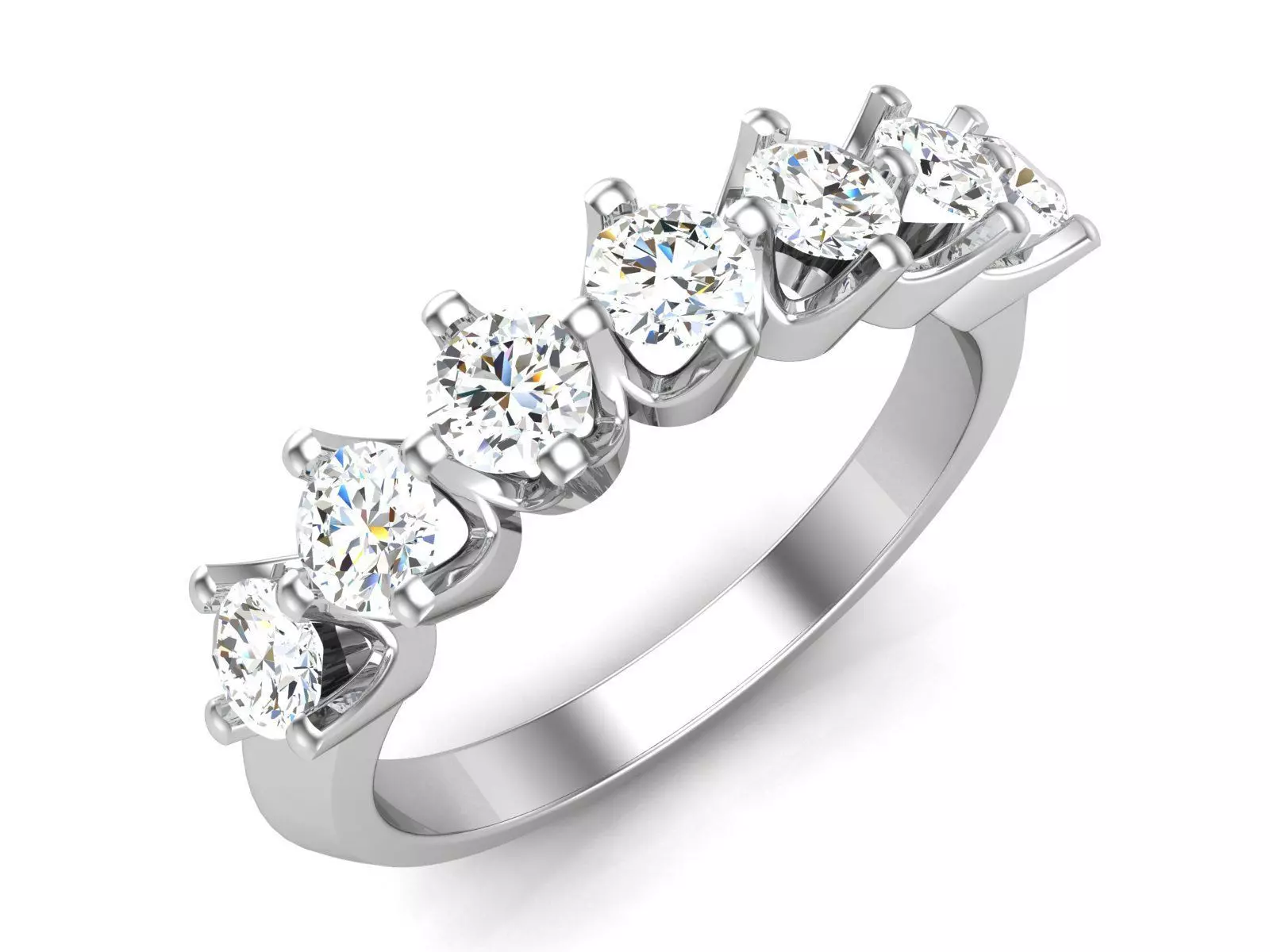 Women Band Ring 3dm render detail 3D print model_0