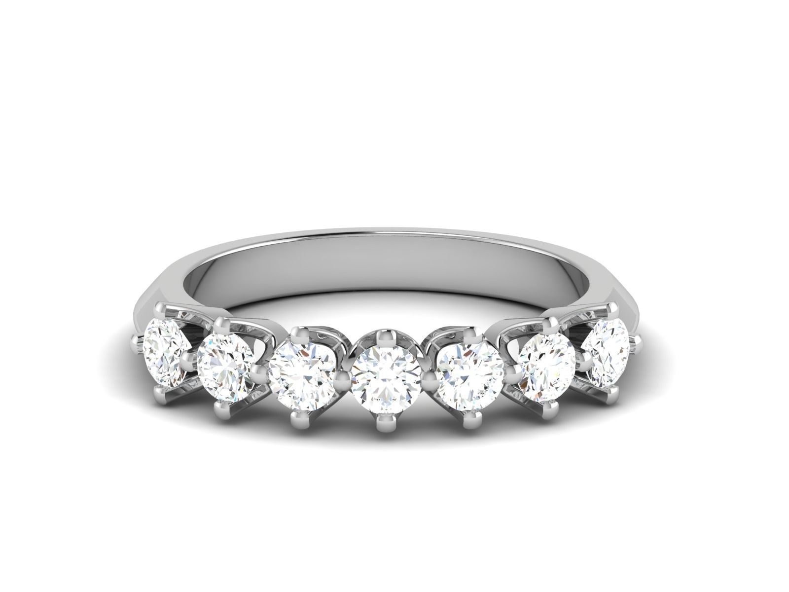 Women Band Ring 3dm render detail 3D print model_7