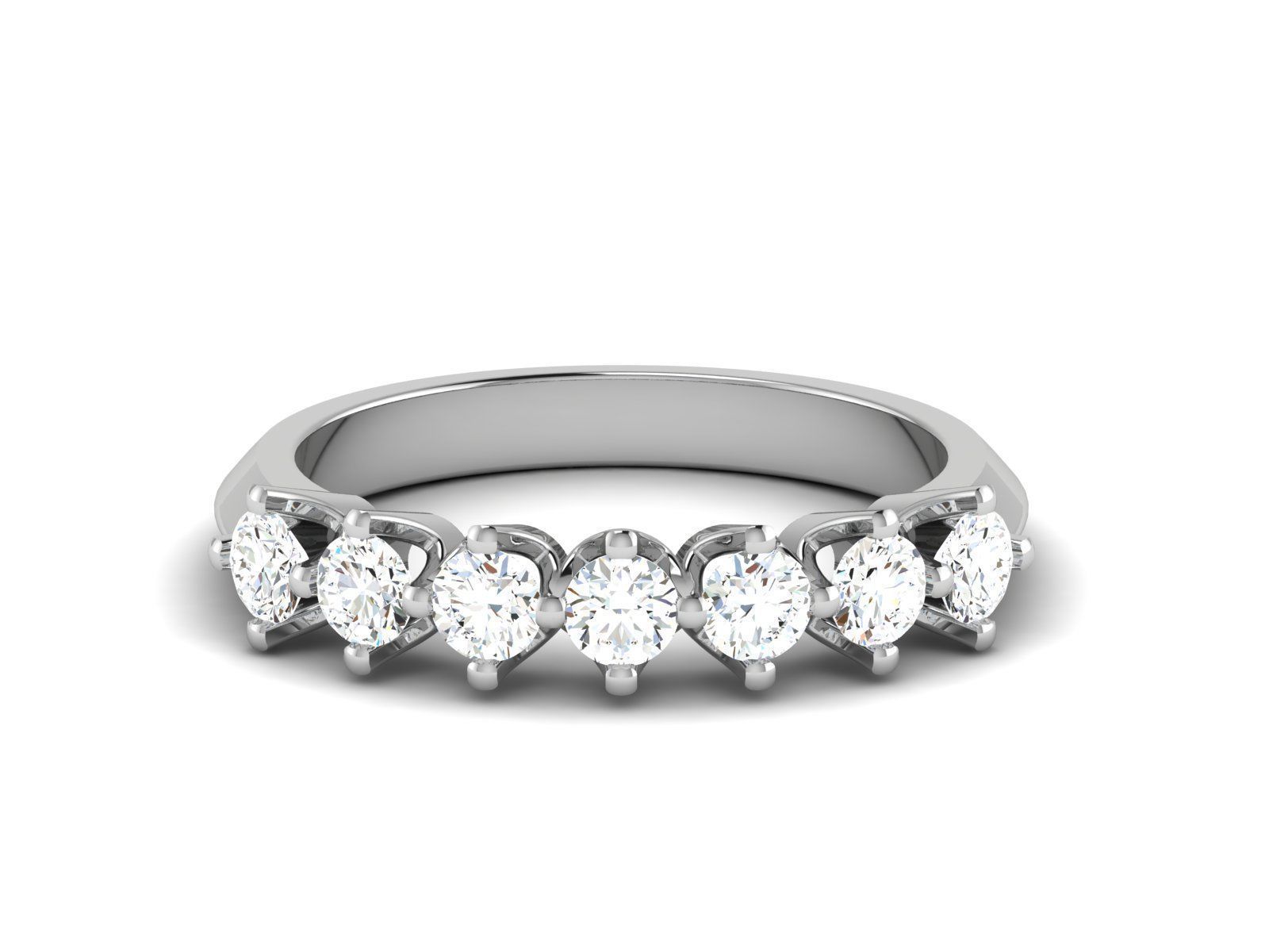 Women Band Ring 3dm render detail 3D print model_1