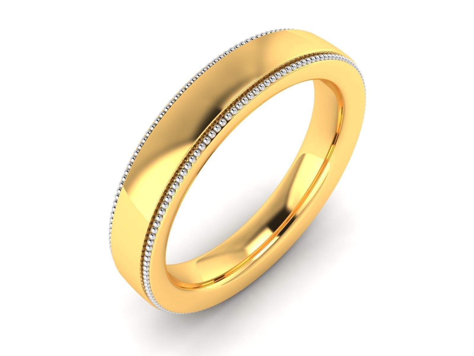 Women Band Ring 3dm render detail 3D print model_1