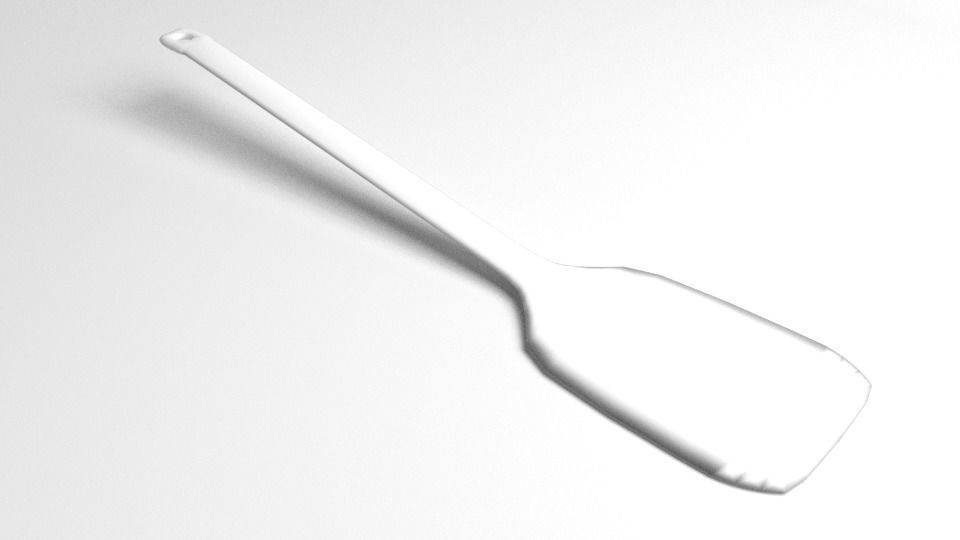 Kitchen Spatula 3D model_3