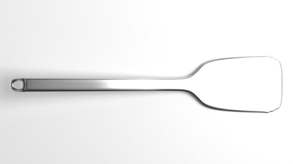 Kitchen Spatula 3D model_2