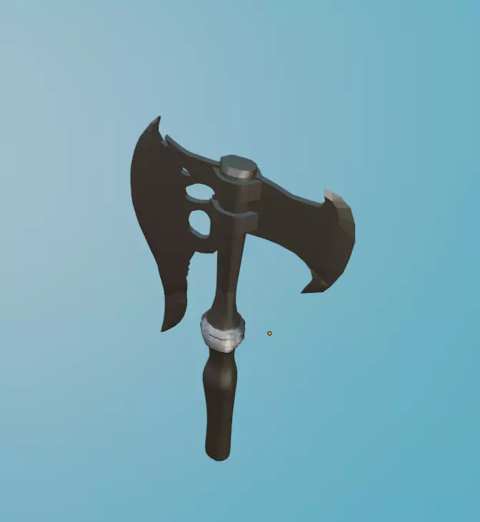 Battle axe Free 3D model