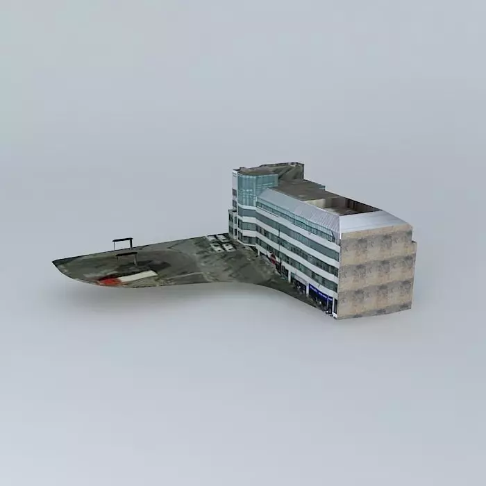 International House, Queens Road, Brighton Free 3D model