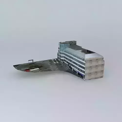 International House, Queens Road, Brighton Free 3D model