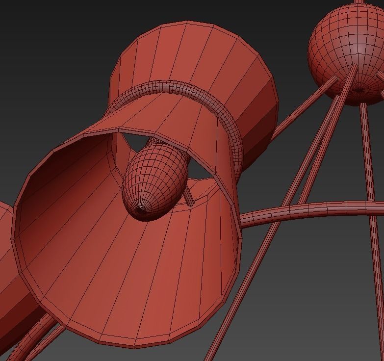 Clarkson Chandelier 3D model_6