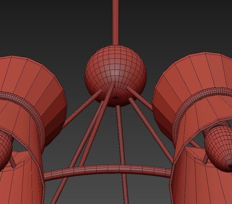 Clarkson Chandelier 3D model_5