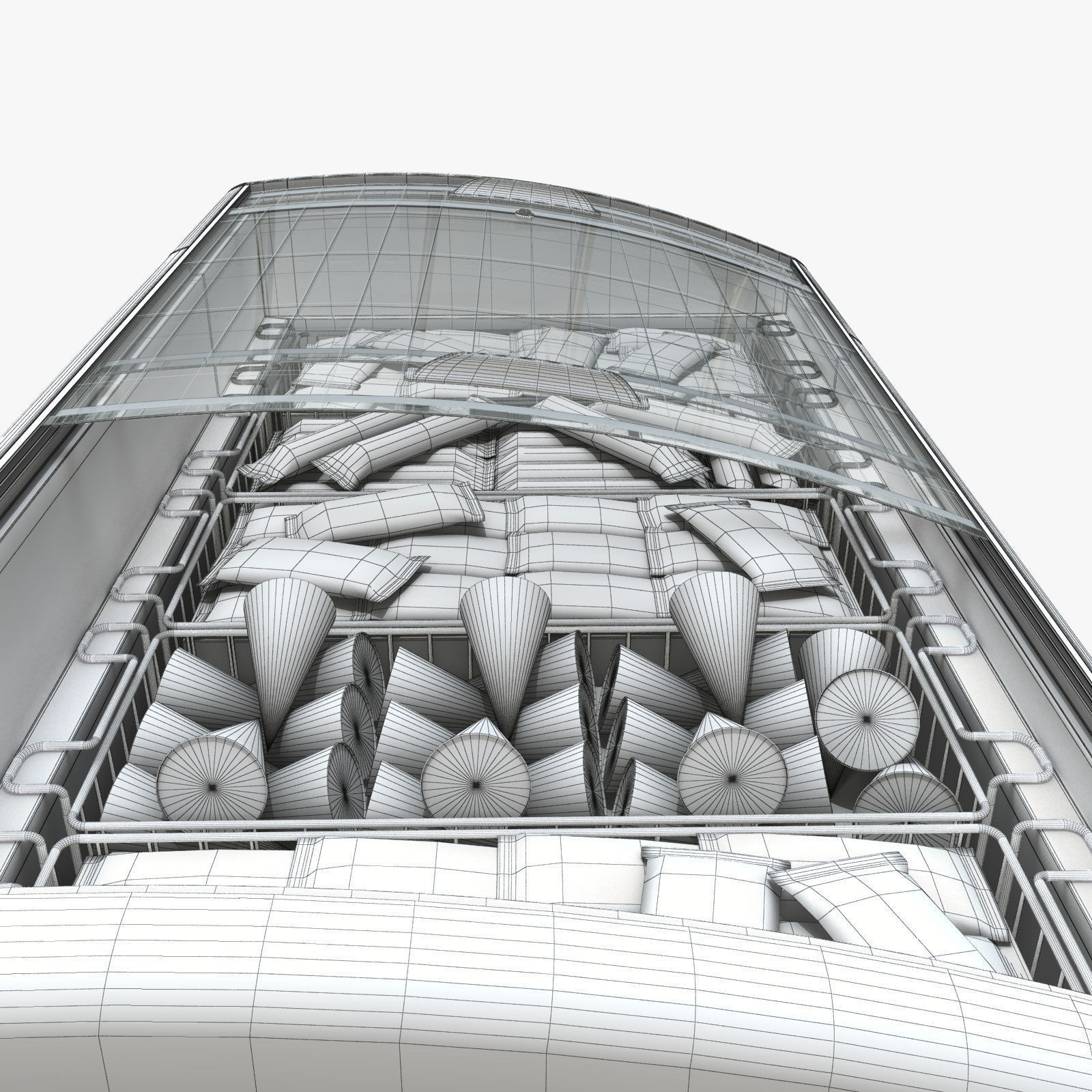 Ice Cream Display Freezer 3D model_9