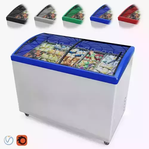Ice Cream Display Freezer