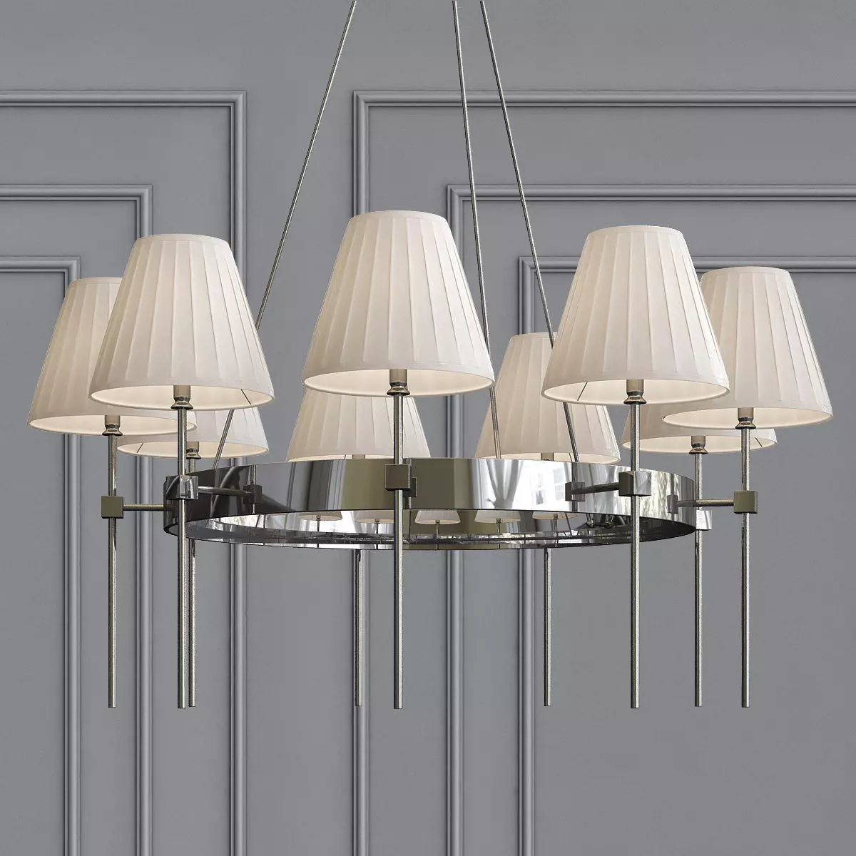 JNL Los Angeles Pendant Light 3D model_0