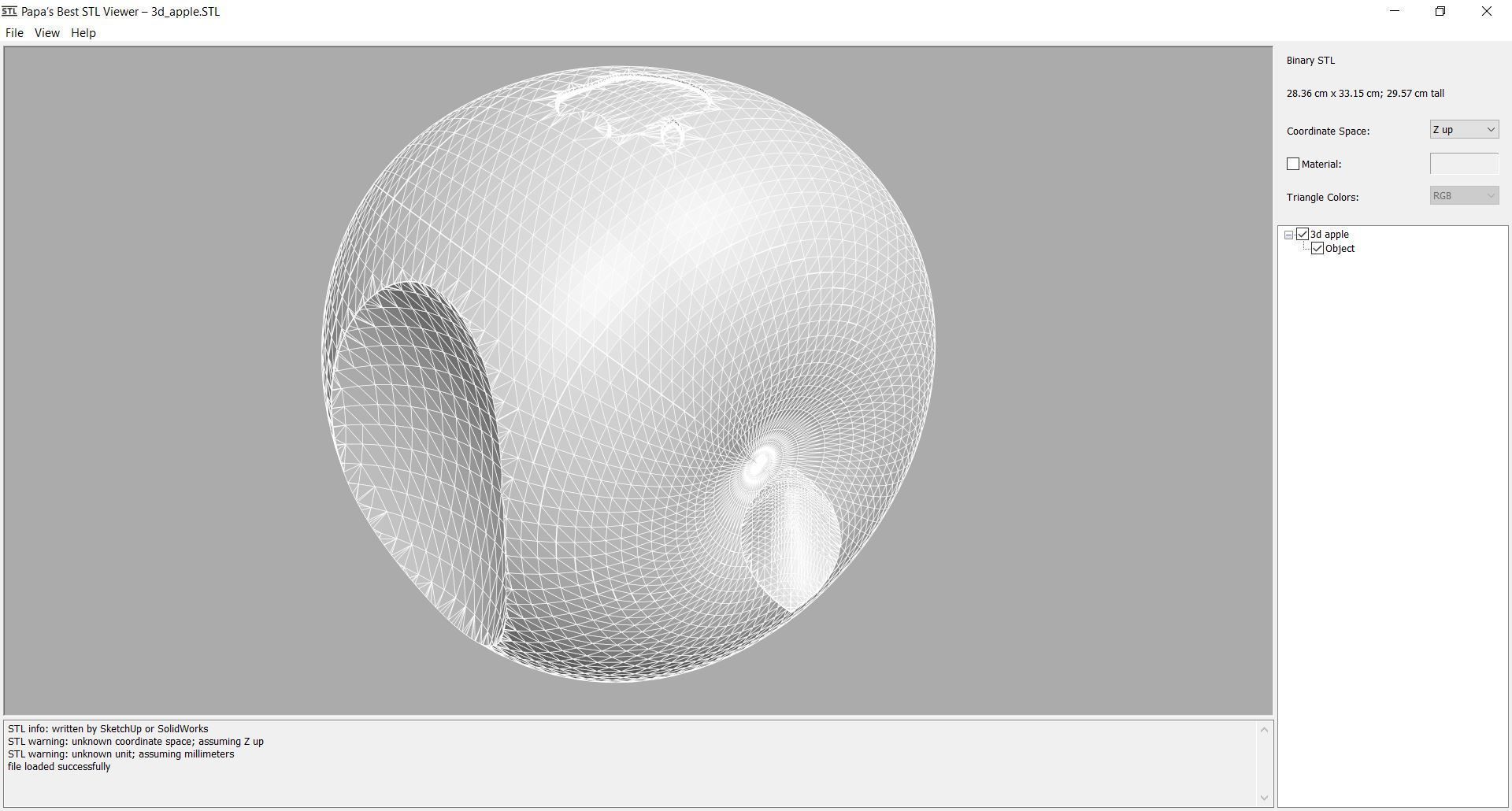 Logo - apple 3D print model_5