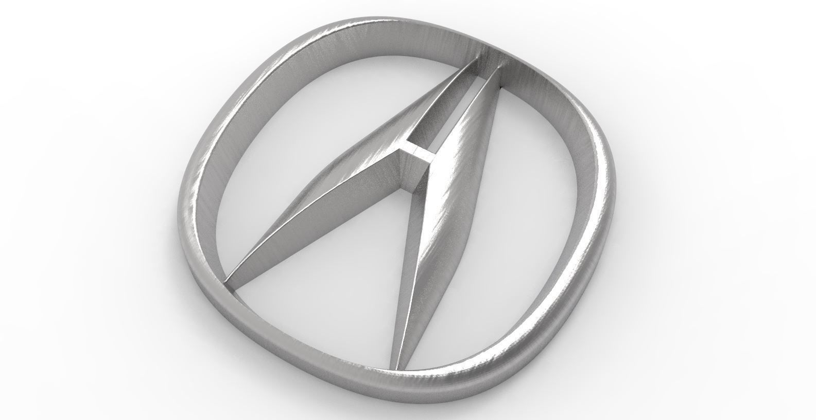 Logo - acura 3D print model_1