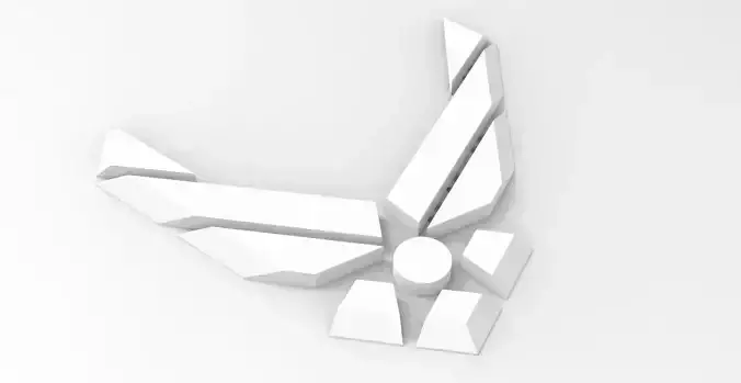 Logo - air-force 3D print model
