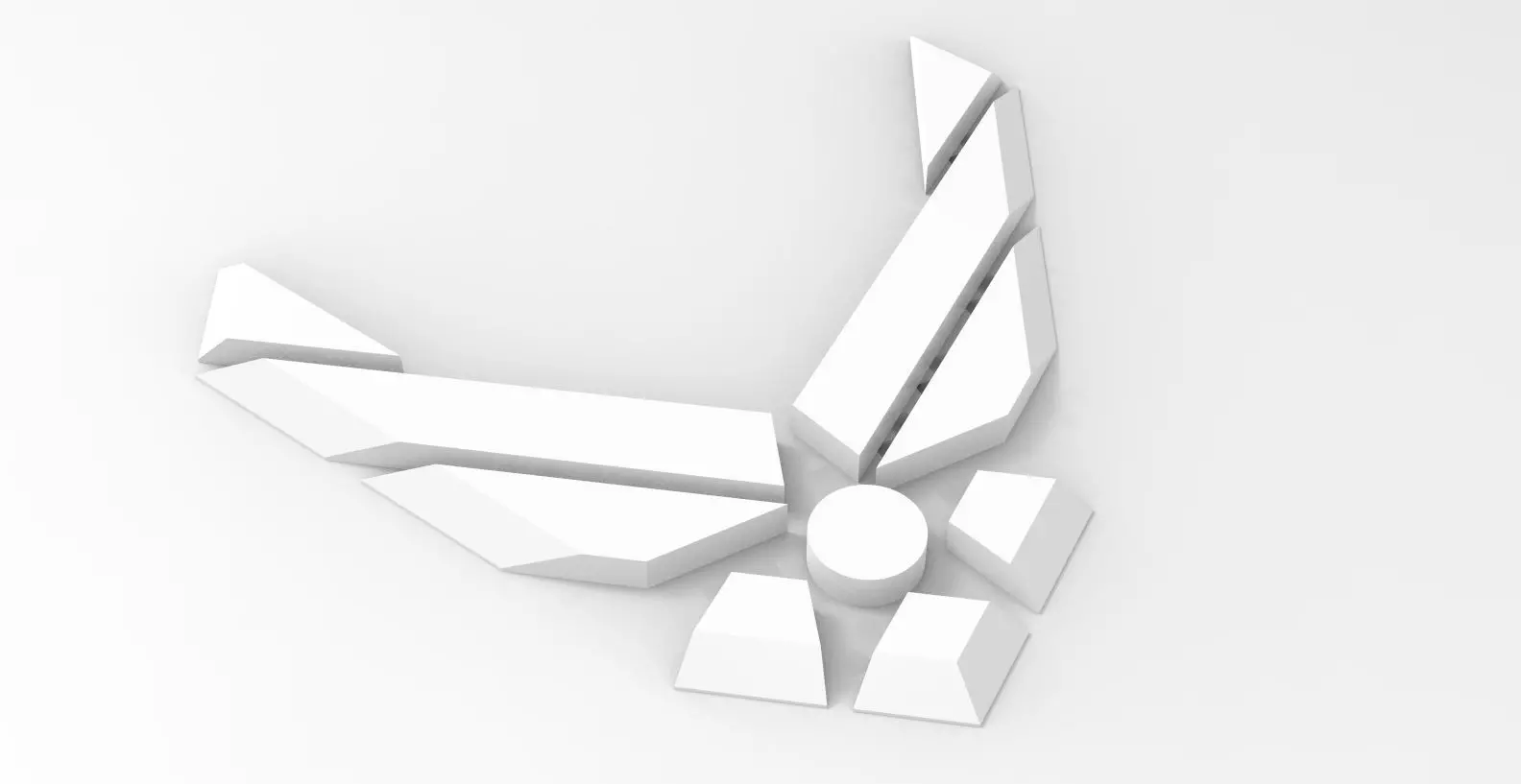 Logo - air-force 3D print model
