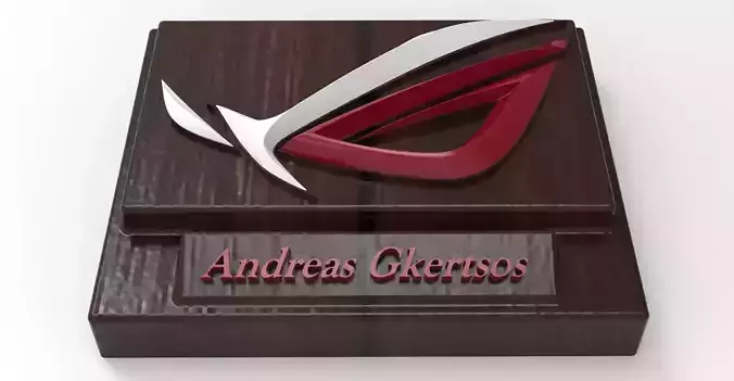 Logo - asus 3D print model