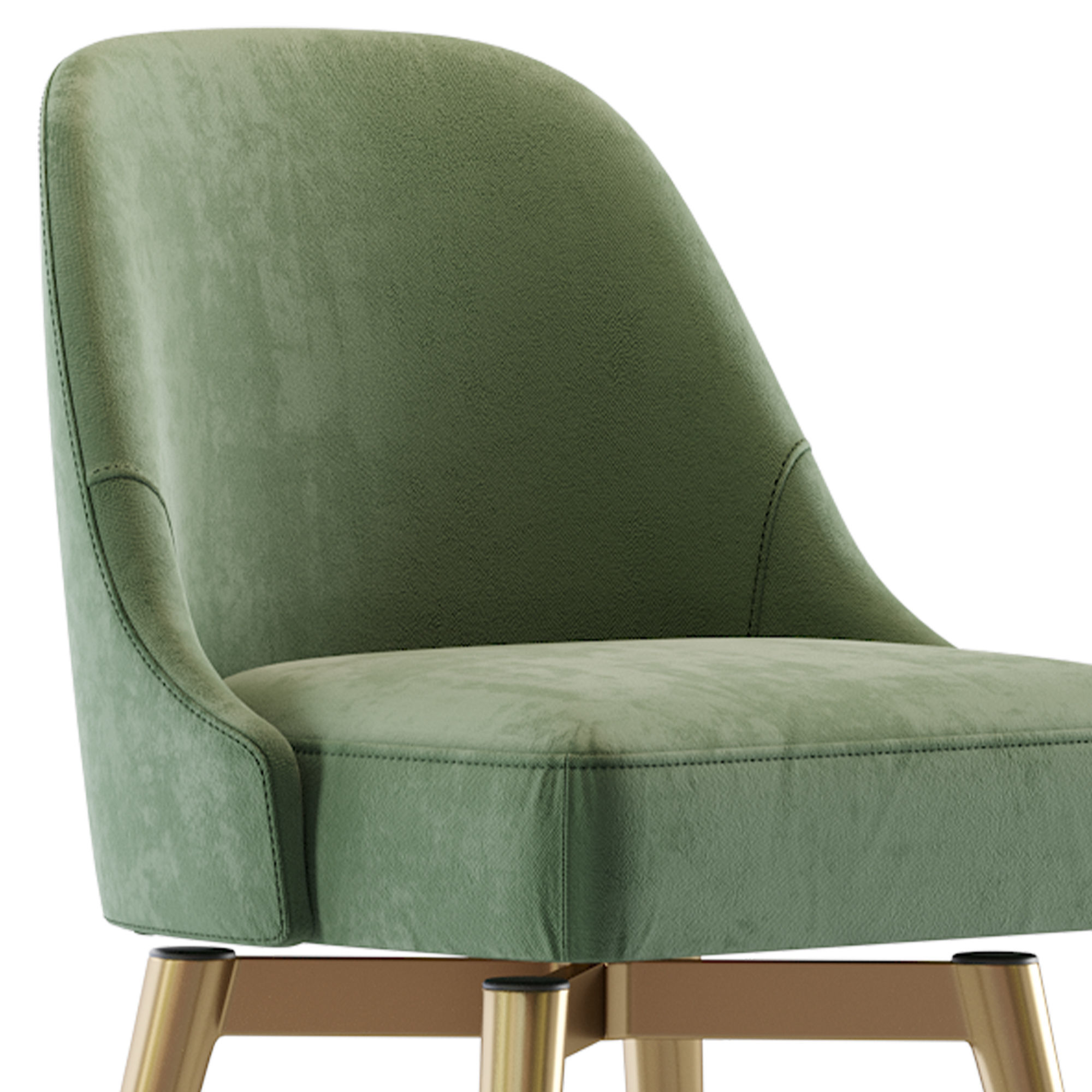 West Elm-Counter Stool 3D model_6