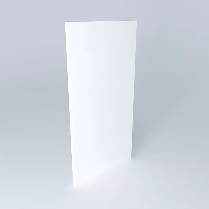 8 X 4 PANEL sheet of paper Free 3D model