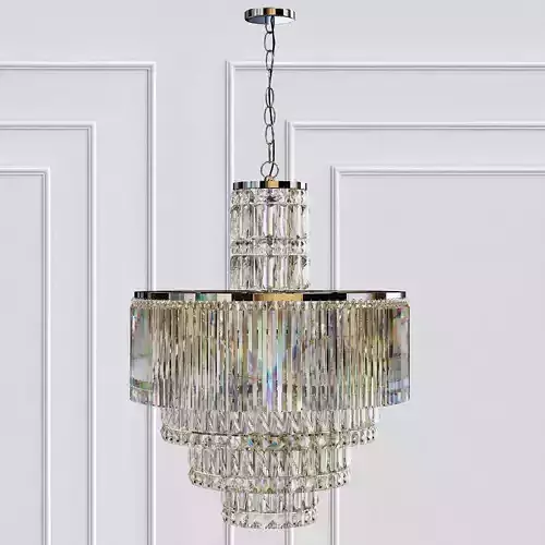 Rossborough 8 Light Crystal Chandelier