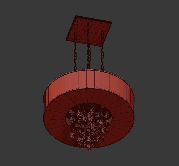 Counterpoint 11 Light Chandelier 3D model_3
