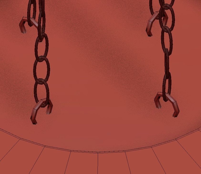 Counterpoint 11 Light Chandelier 3D model_6